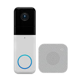 Wyze Doorbell Pro front view with wire-free setup and quick installation.