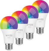 Wyze Lifestyle Bulb Color showing vibrant color spectrum for mood lighting and entertainment.