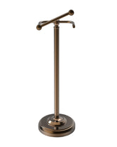 WZKALY bronze-base stand with anti-slip base for bathroom stability.