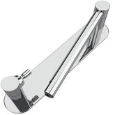WZRUA adhesive toilet paper holder with double post pivoting for easy reach.