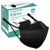 x-aokos kn95 pack shot with 20 disposable masks for everyday protection.