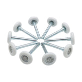 Xadnitu white nylon garage door roller 1.8 inch for a smoother glide.