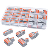 XALXMAW lever connector 1in-1out enables fast, reliable wire taps for small projects.