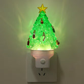 Xanqinluma Christmas tree night light wall outlet for festive ambience