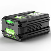 XAVITO 60V 5.0Ah battery with upgraded runtime for Greenworks tools.
