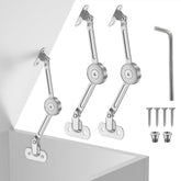 XBLWIN 2 pack lid-fixed hinges support 50lb lids for durable, reliable openings.