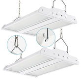 Xbuyee High Bay Light front view demonstrates intense daylight performance for warehouses.