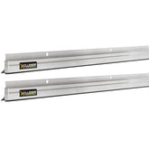 Xcluder low-profile 36-inch door sweep side view showing compact frame