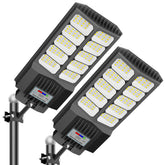 XCQMHF Solar Street Light in dusk-to-dawn mode, energy-free outdoor illumination.
