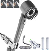 Xianshengle filtered shower head full view with chrome finish for daily use