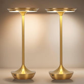 XIH LED table lamp gold on-table cordless convenience for any room