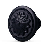 Xlroaafs round floral knob 36mm enhances cabinet style with elegant, durable design