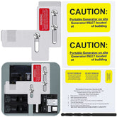 XMK generator interlock kit mounted on Siemens panel for safe power transfer
