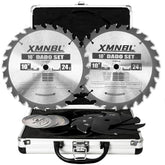 Xmnbl 10-inch dado outer blades delivering clean, precise grooves for flawless joinery