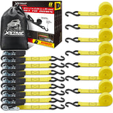 XSTRAP STANDARD 8-pack cargo straps ready for secure moving.