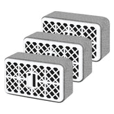 XTPOINT 3-pack deodorizer filter for Toto-compatible toilets improves bathroom air.