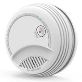 XUK fire alarm on ceiling shows reliable detection for home safety.