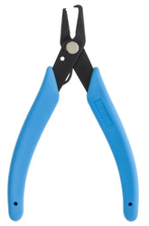 XURON 496 Split Ring Pliers curved catch tip facilitates ring opening and secure grasp
