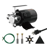 XWILLING 120V water pump head and ports for versatile water transfer