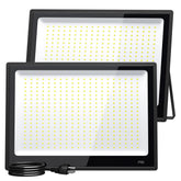 XXBSAZ 300W LED flood light outdoor on a pole, high brightness for parking lots