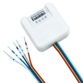 YABUYALI C-Wire Adapter close-up showing ready-to-install connections for stable thermostat power.
