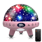 YACHANCE baby night light star projector fills nursery with calming ceiling stars