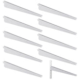 Yalikop adjustable shelf brackets provide strong 9-inch support for organized closets.