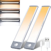 YANEGRT under-cabinet light 2-pack front view for wireless kitchen setup.