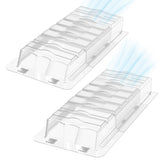 YANWEN vent extender under furniture improves airflow with easy magnetic attachment