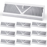 Yaocom baseboard vent with 15-inch opening for precise room airflow