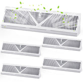 Yaocom baseboard vent cover 4-pack for versatile room airflow control