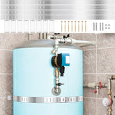 Yaocom seismic water heater strap kit front mount 38in secures your heater during earthquakes