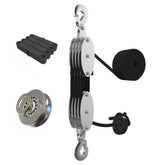 YATOINTO rope hoist system with metal bearing for smooth lifting in garages.