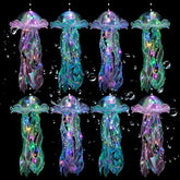 Ycitusi jellyfish lanterns in blue for vibrant party ceiling decor
