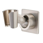 YDmeet solid brass shower head holder with brushed nickel finish provides durable support.