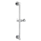 YDmeet 15-inch shower slide bar in polished chrome enabling adjustable height