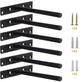 YMDparts blind floating shelf bracket 5-inch hidden support for sturdy shelves