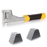 YEAHOME heavy-duty hammer tacker front view, ideal for tough roofing and flooring tasks.