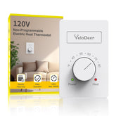 YeloDeer baseboard thermostat wall mount for a clean, space-saving look