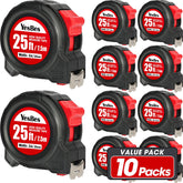 YesBes tape measure 25ft in case, compact and durable for on-site measuring.