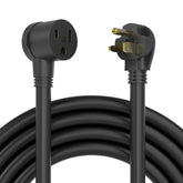 YESWELDER 20ft welder extension cord coiled for flexible, safe operation.