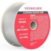 YESWELDER ER5356 wire on a 0.030 in spool enables versatile MIG welding.