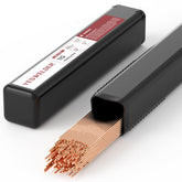 YESWELDER ER70S-6 1/16 x 16 in TIG welding rod for clean bead formation.