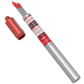 YESWELDER TIG tungsten red tip 3/32 x 7 inch electrode in an aluminum tube for stable arc
