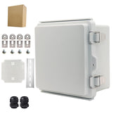 YETLEBOX outdoor box with hinged cover for easy access in wet environments