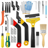 Yibrvoik 33-piece grout removal kit with saw blades for tile work