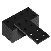 YIDU69Q flat joining plate 2020-2040 with black finish for sturdy frame assembly