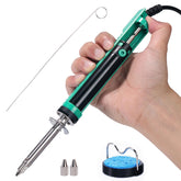 YIHUA 929D-V desoldering iron with short handle improves one-handed operation