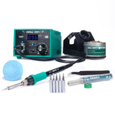 YIHUA 939D+ green front panel for precise, controlled soldering sessions.