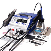 YIHUA 948-II all-in-one station offering four tools in one compact unit.